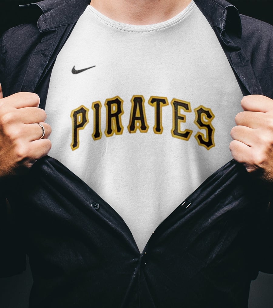 Nike Pittsburgh Pirates Bob Skinner Memoriam Name Number T-Shirt