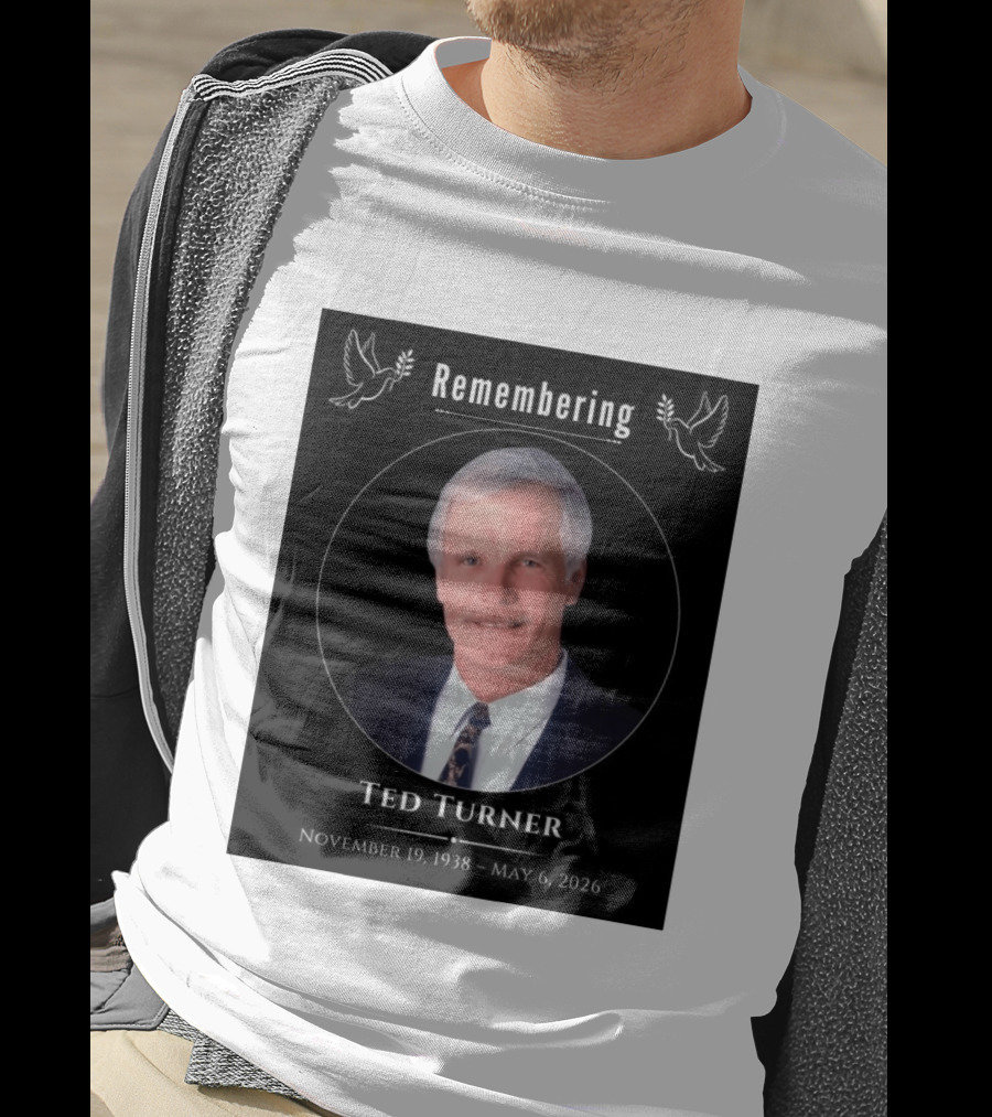 Ted Turner Memorial November 19 1938 May 6 2026 T-Shirt