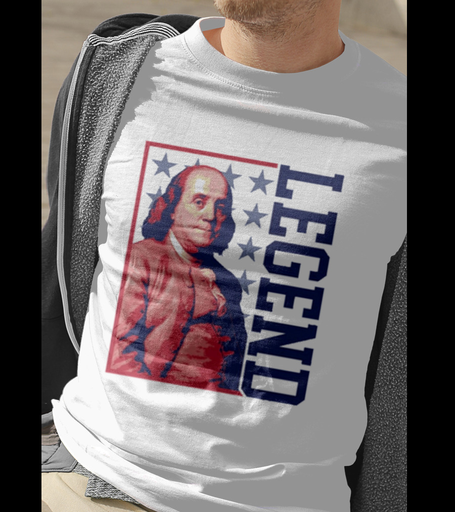Legend Benjamin Franklin Stars T-Shirt