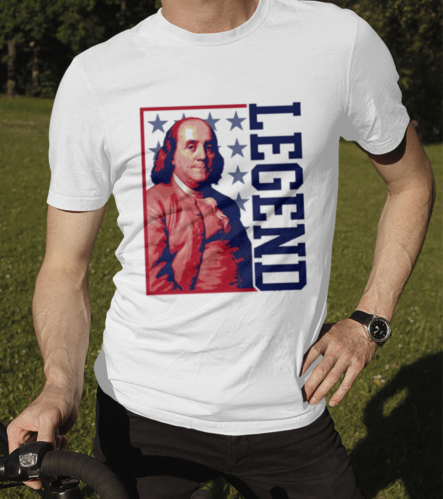 Legend Benjamin Franklin Stars T-Shirt