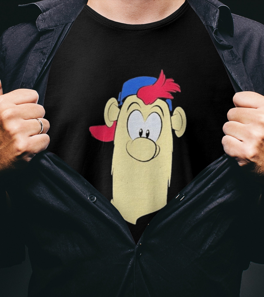 Atlanta Braves Blooper Character Face T-Shirt
