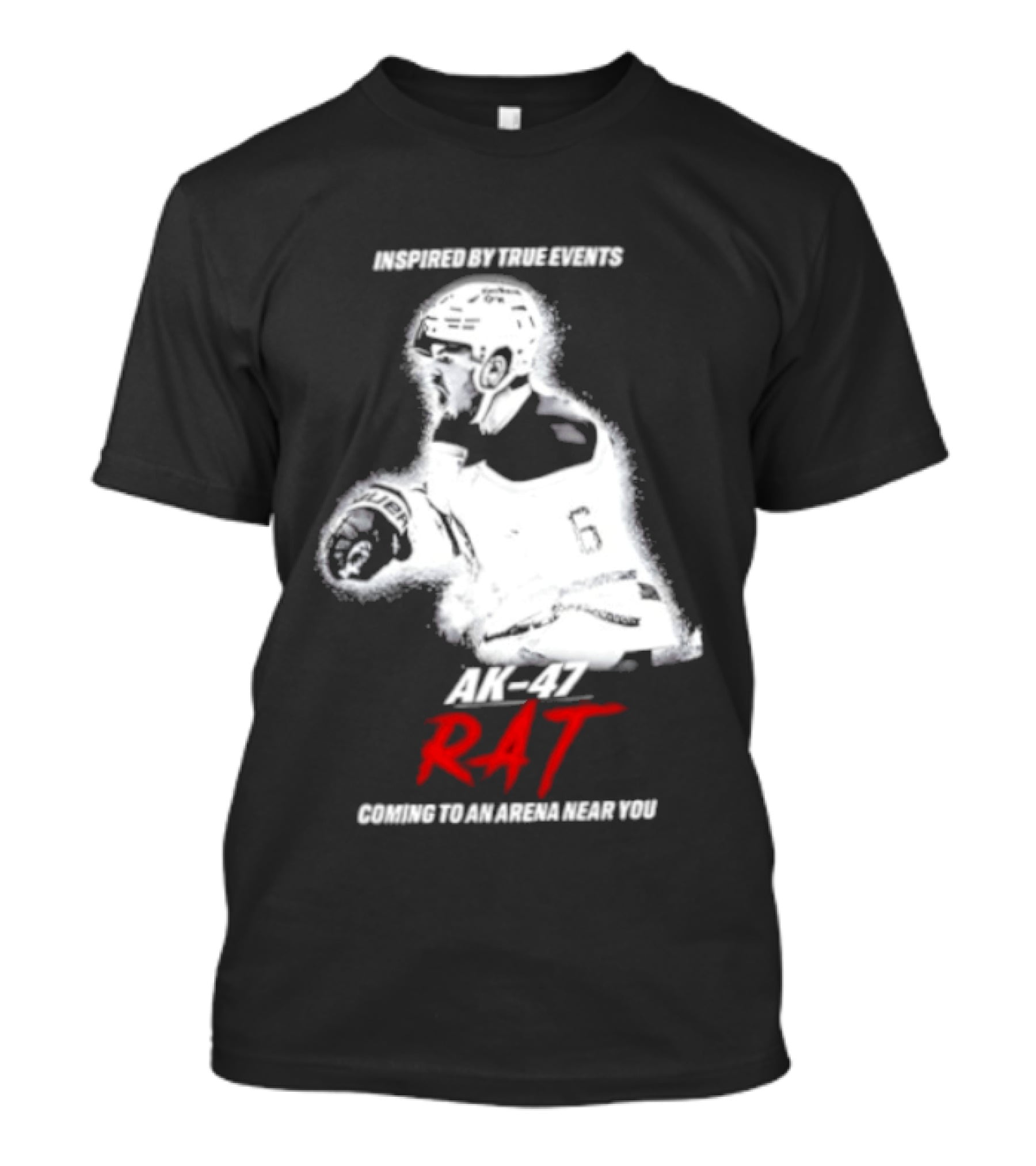 By True Events AK 47 Rat Coming To An Arena Near You Zach Benson T-Shirt