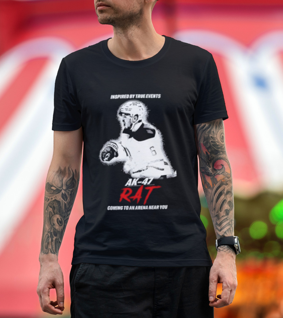 By True Events AK 47 Rat Coming To An Arena Near You Zach Benson T-Shirt