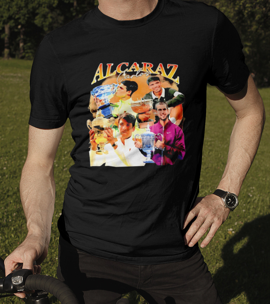 Carlos Alcaraz Tennis Trophies Champion Highlights T-Shirt
