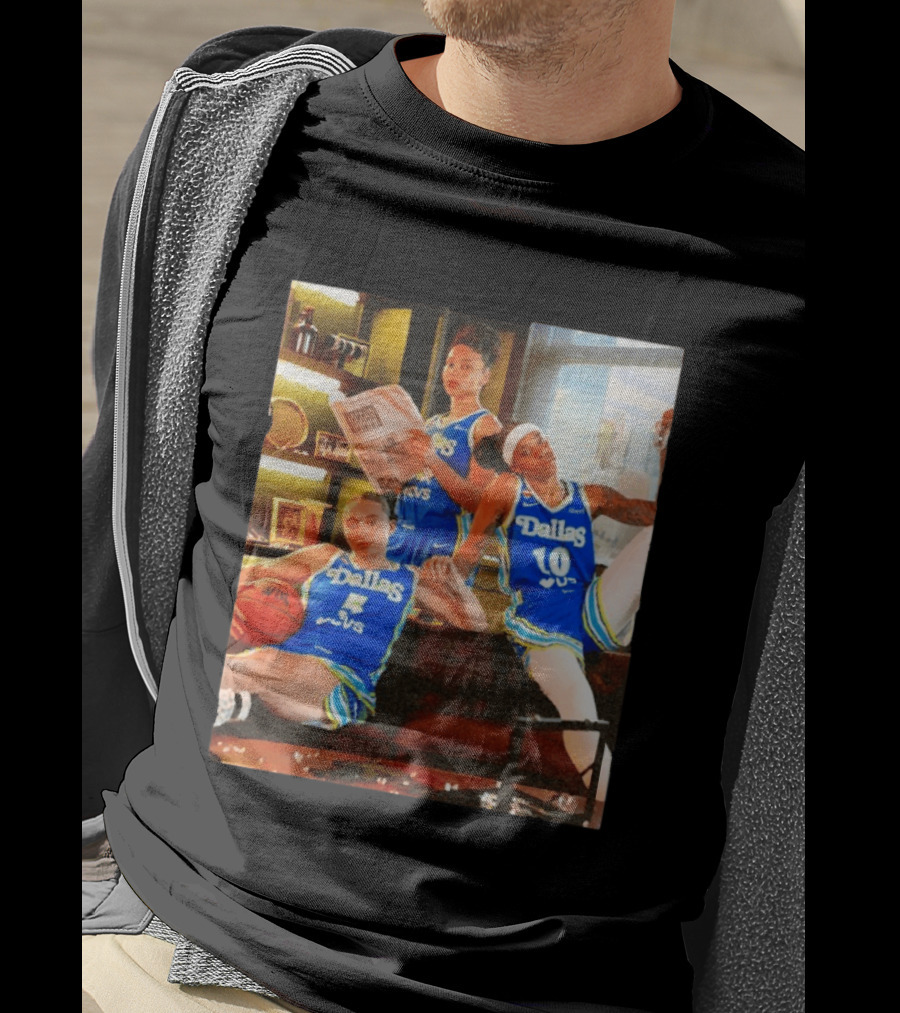 Dallas Wings 2026 Azzi Fudd Paige Bueckers Aziaha James Basketball Photo T-Shirt