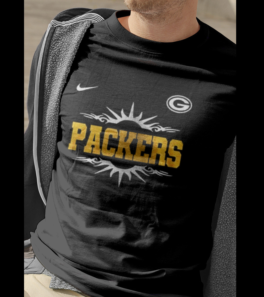 Green Bay Packers X Jason Aldean I Stand With Nike Packers T-Shirt