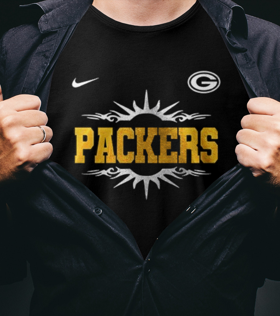 Green Bay Packers X Jason Aldean I Stand With Nike Packers T-Shirt