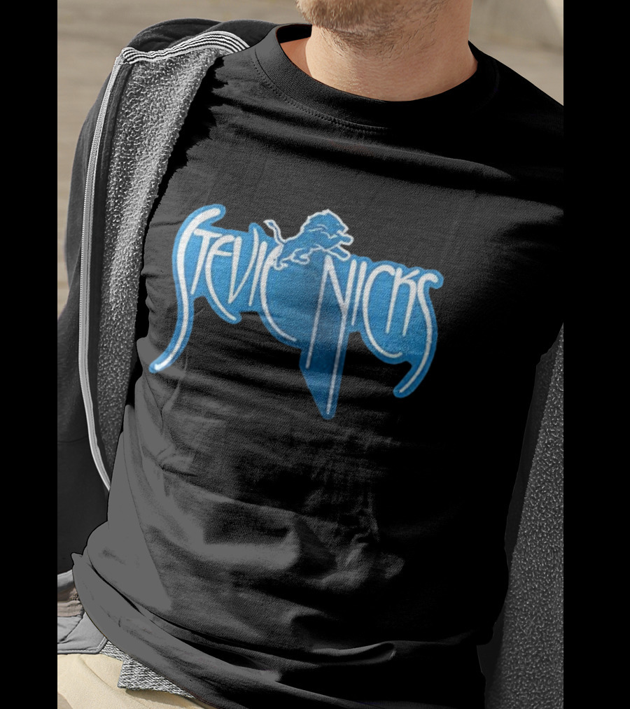 Detroit Lions Stevie Nicks Don't Be A Lady T-Shirt