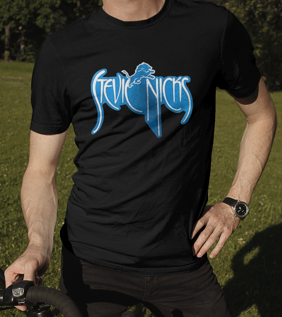 Detroit Lions Stevie Nicks Don't Be A Lady T-Shirt