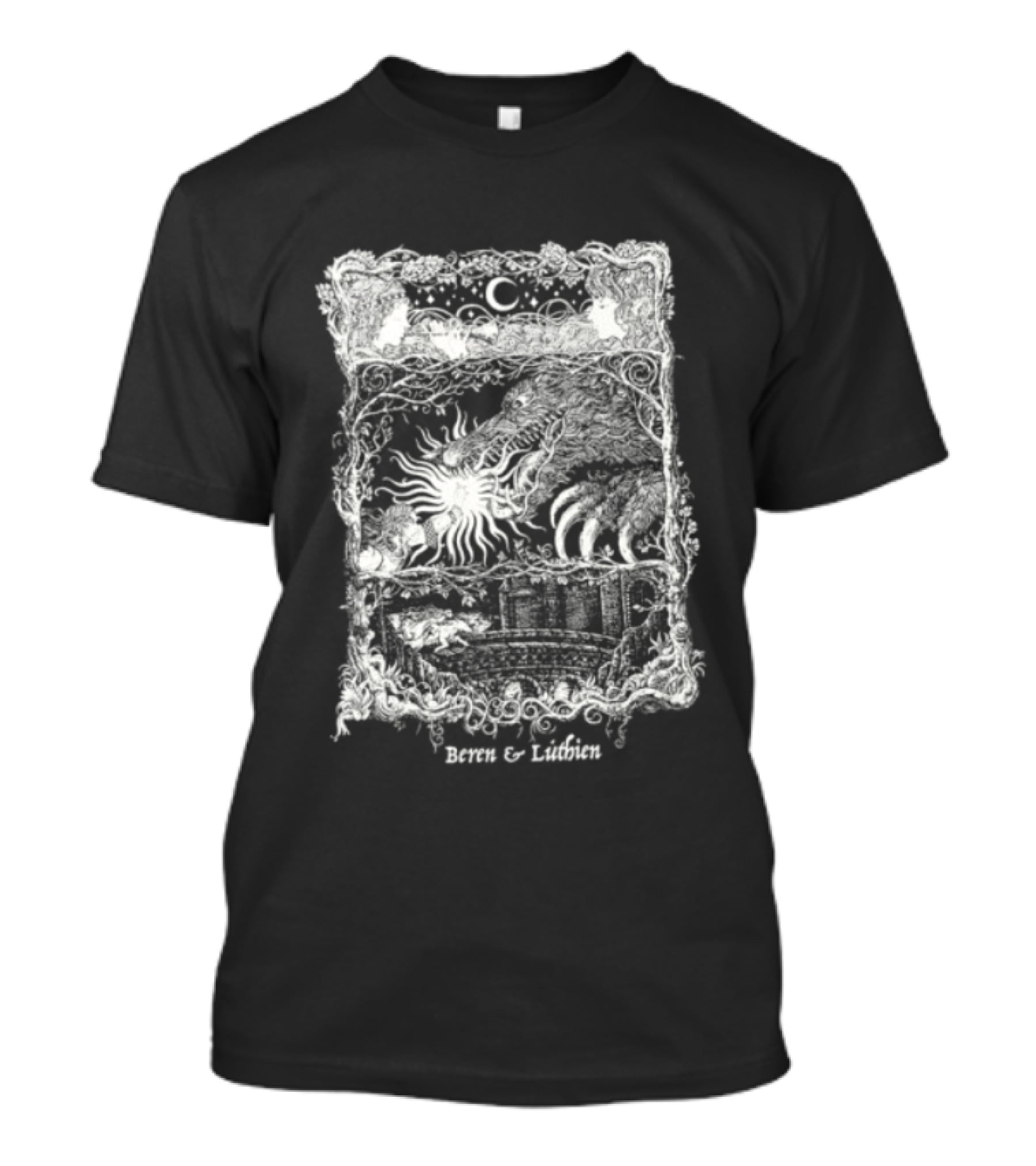 Isolation Man Beren & Luthien Comic Style Vintage Fantasy T-Shirt