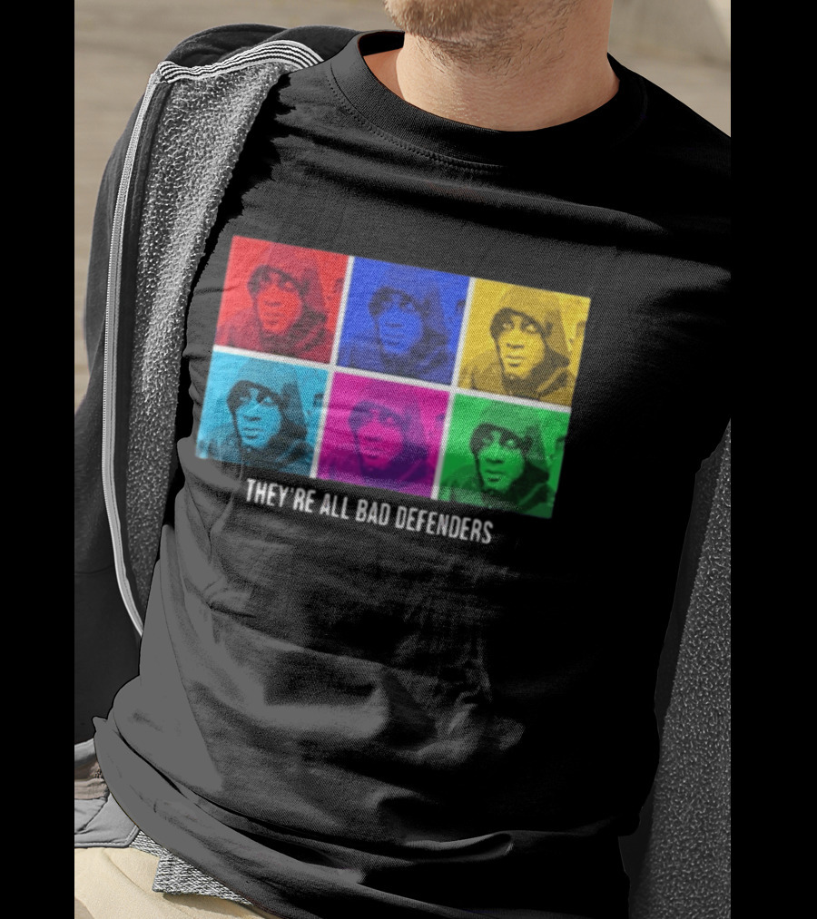Jaden McDaniels Pop Art Style They're All Bad Defenders T-Shirt