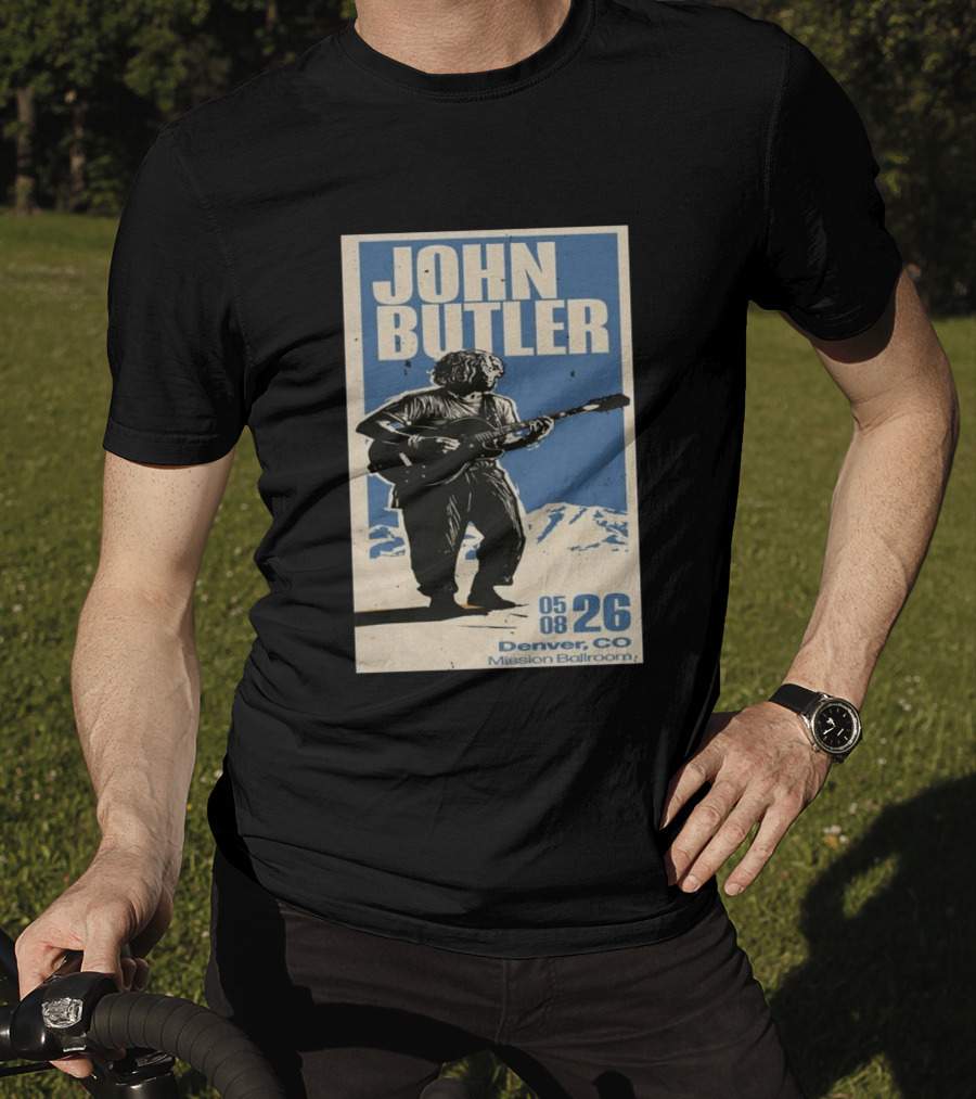 John Butler May 8 2026 Denver CO Mission Ballroom T-Shirt