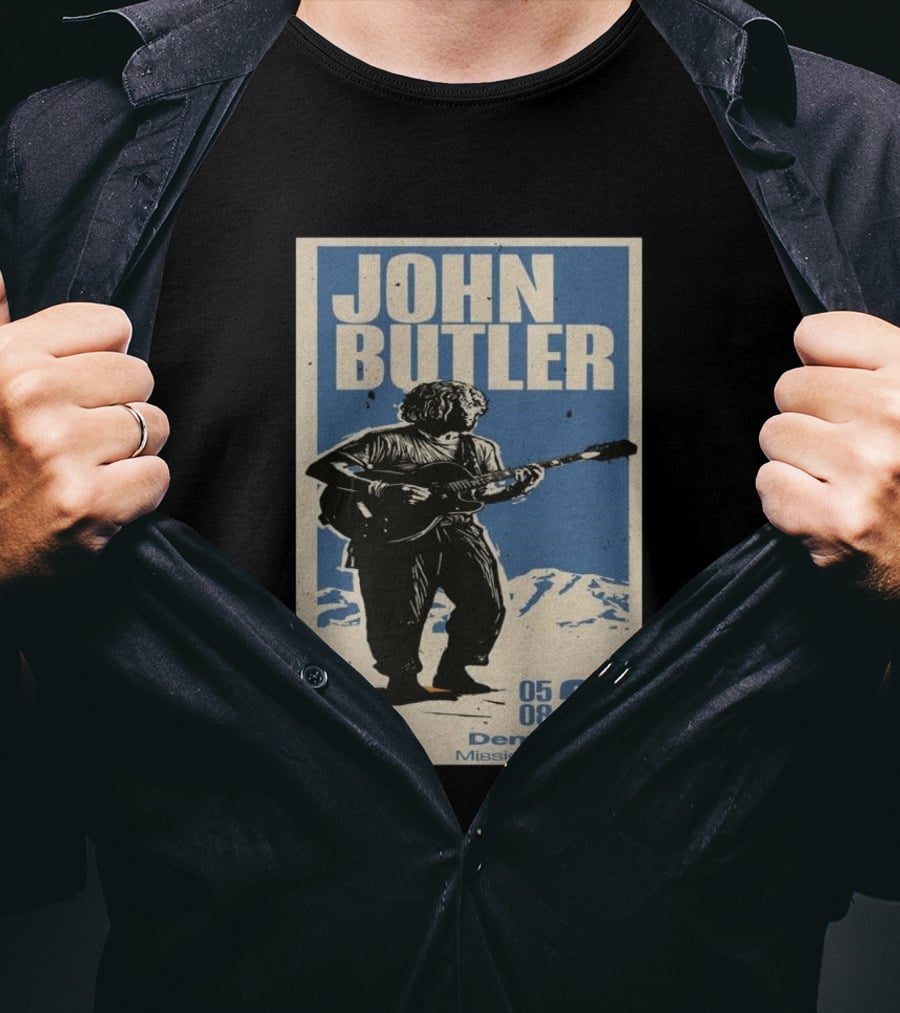 John Butler May 8 2026 Denver CO Mission Ballroom T-Shirt