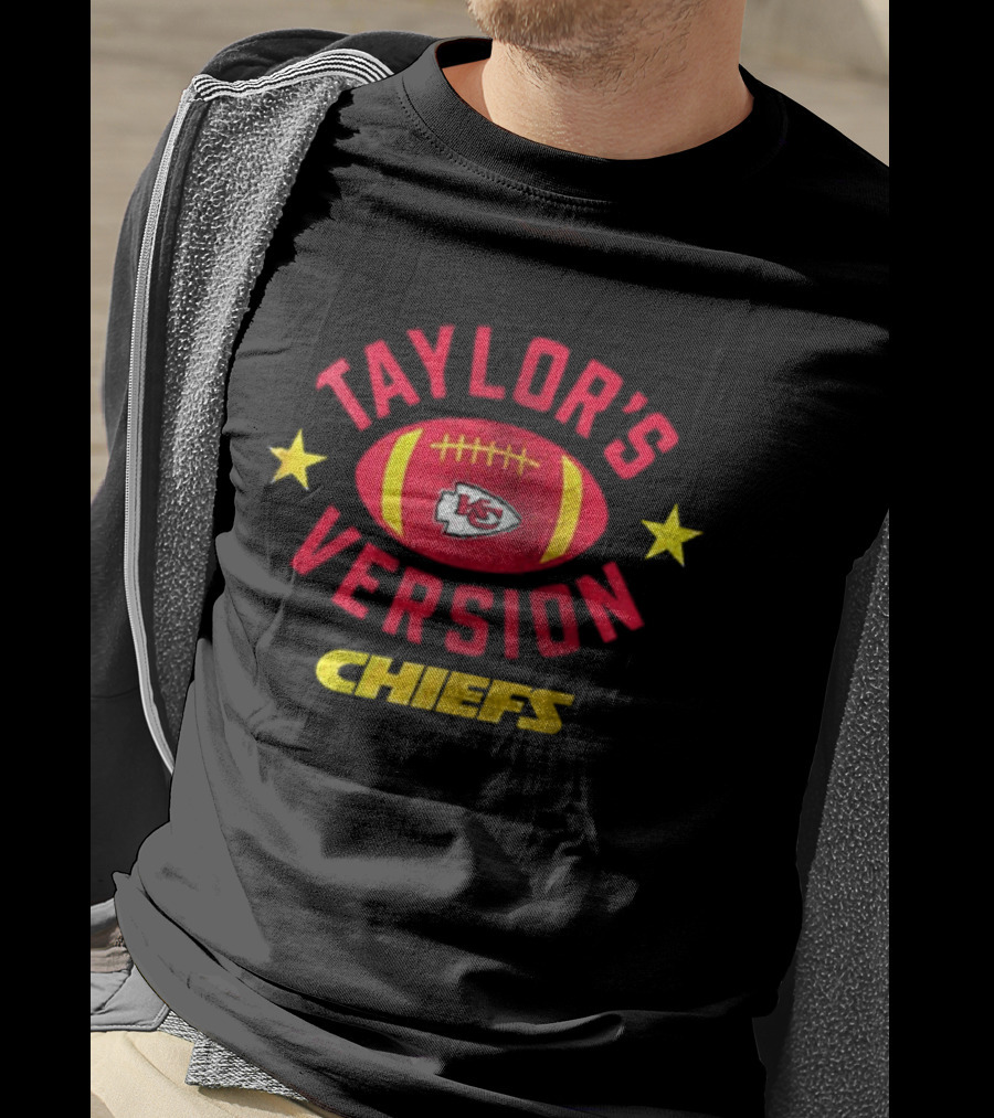 Taylor's Version Kansas City Chiefs Football T-Shirt
