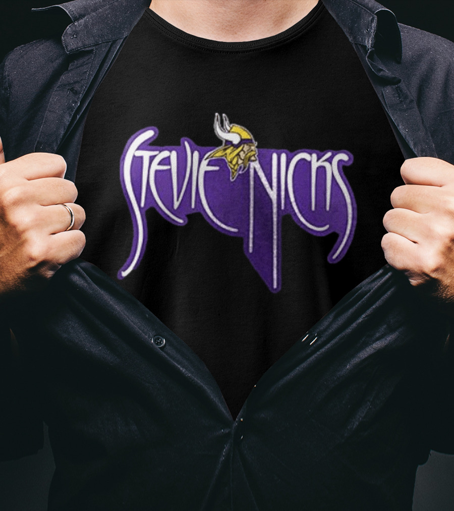 Minnesota Vikings Stevie Nicks Don't Be A Lady T-Shirt