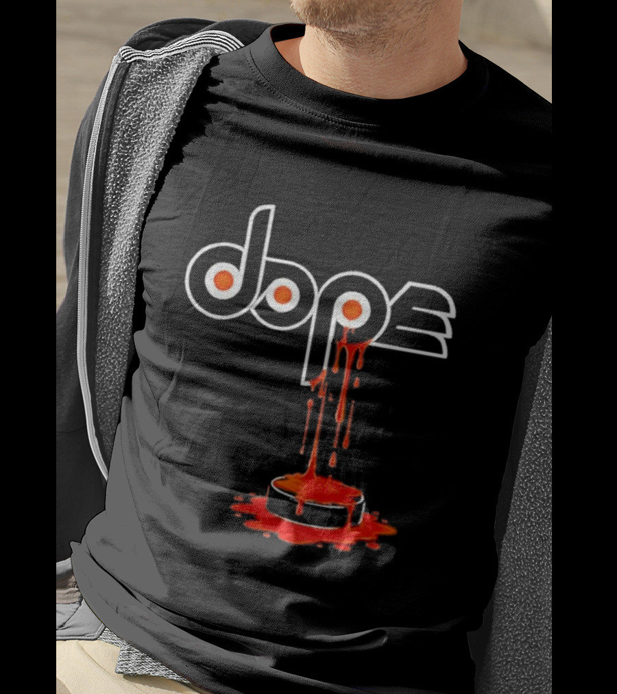 Philadelphia Flyers Dope Dripping Ignite The Orange T-Shirt