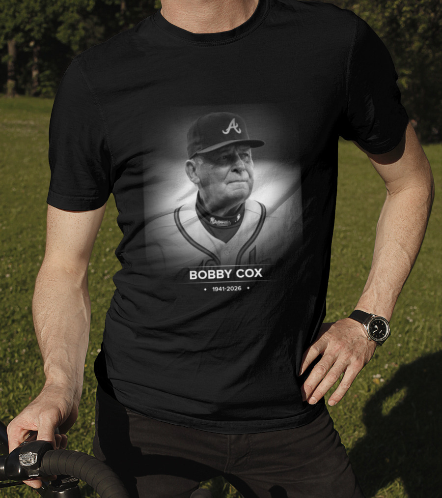 Bobby Cox 1941 2026 Atlanta Braves Manager Legacy T-Shirt