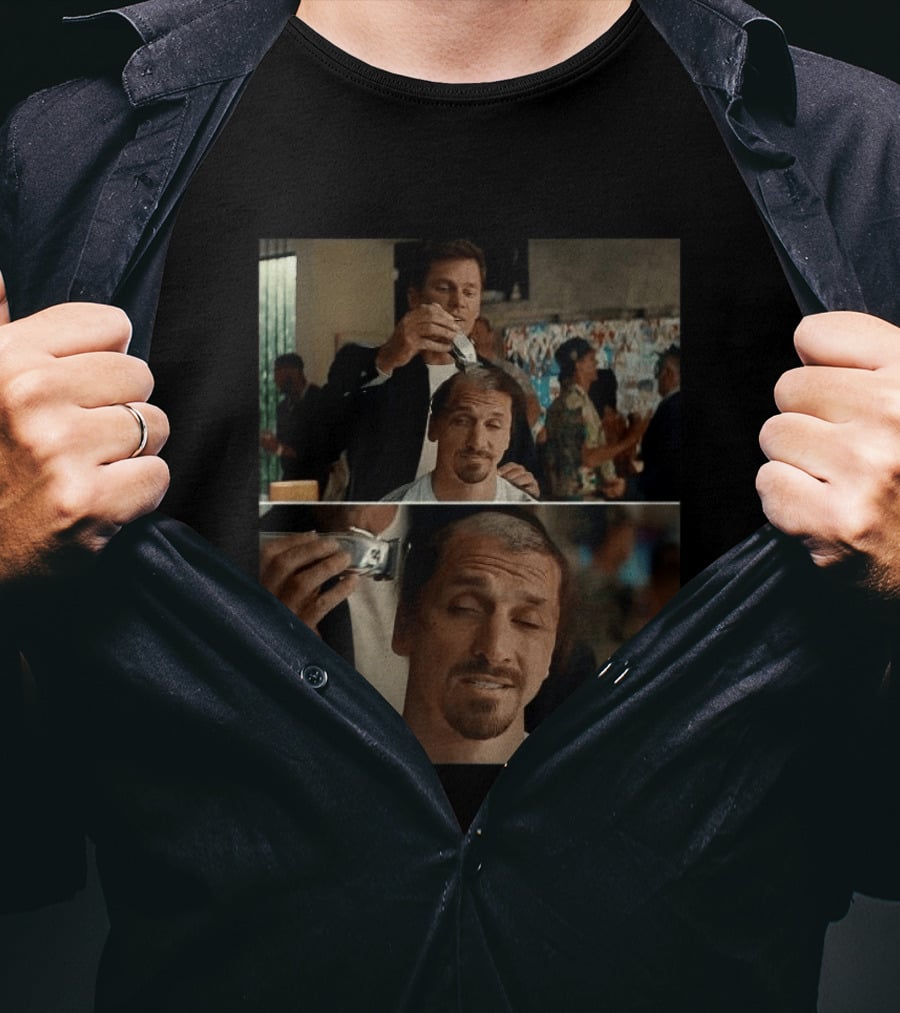 Tom Brady Zlatan Ibrahimović Haircut Almost Friday Scene T-Shirt