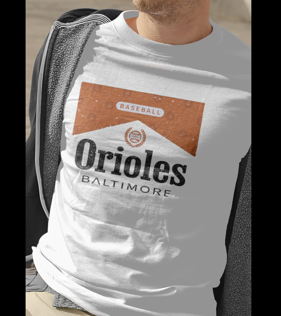 Baltimore Orioles Baseball Marlboro Collaboration T-Shirt