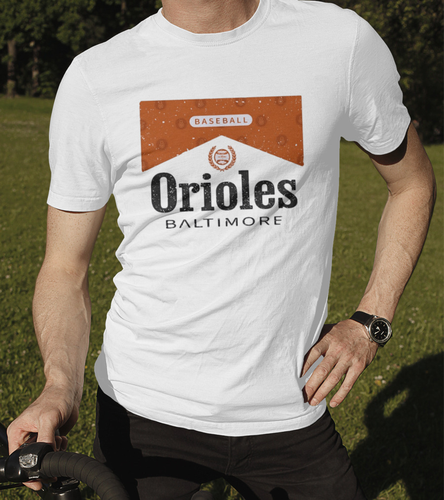 Baltimore Orioles Baseball Marlboro Collaboration T-Shirt