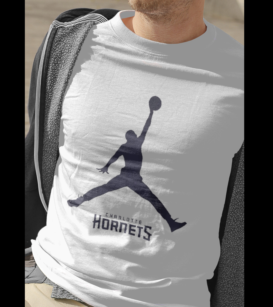 Charlotte Hornets NBA Jumpman Jordan T-Shirt