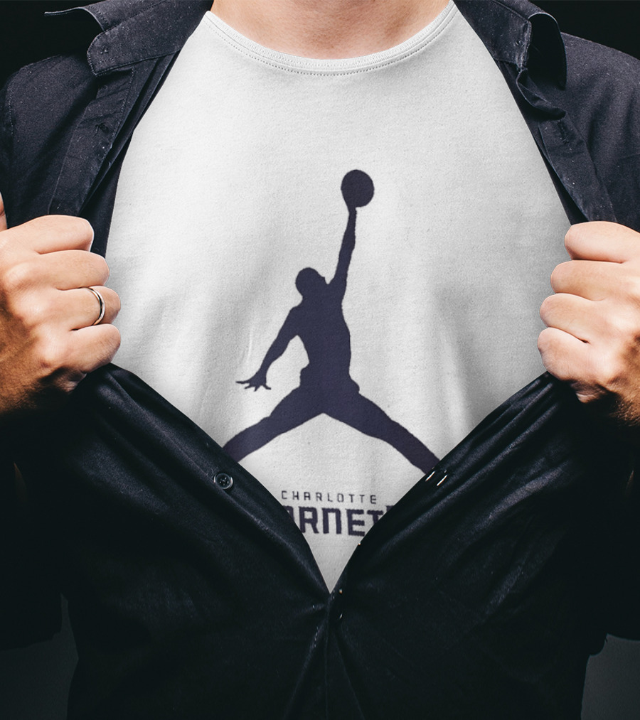 Charlotte Hornets NBA Jumpman Jordan T-Shirt