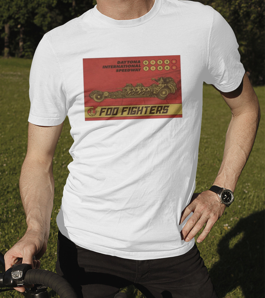 Foo Fighters Daytona International Speedway May 8 2026 Event T-Shirt