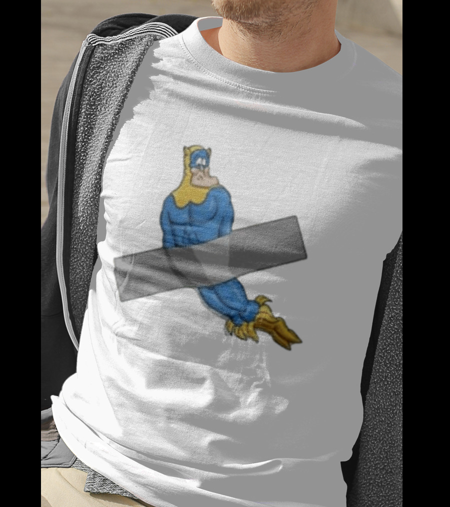 Jim'll Paint It Captain Hero Duct Tape T-Shirt