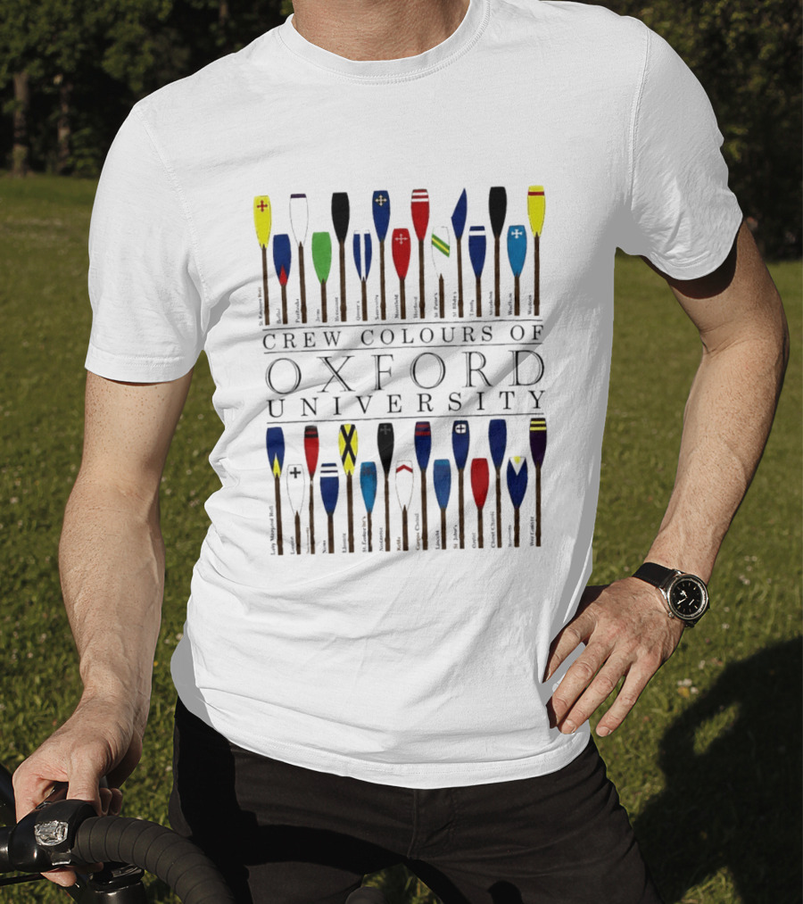 Crew Colours Oxford University Kevin Parker Wear T-Shirt