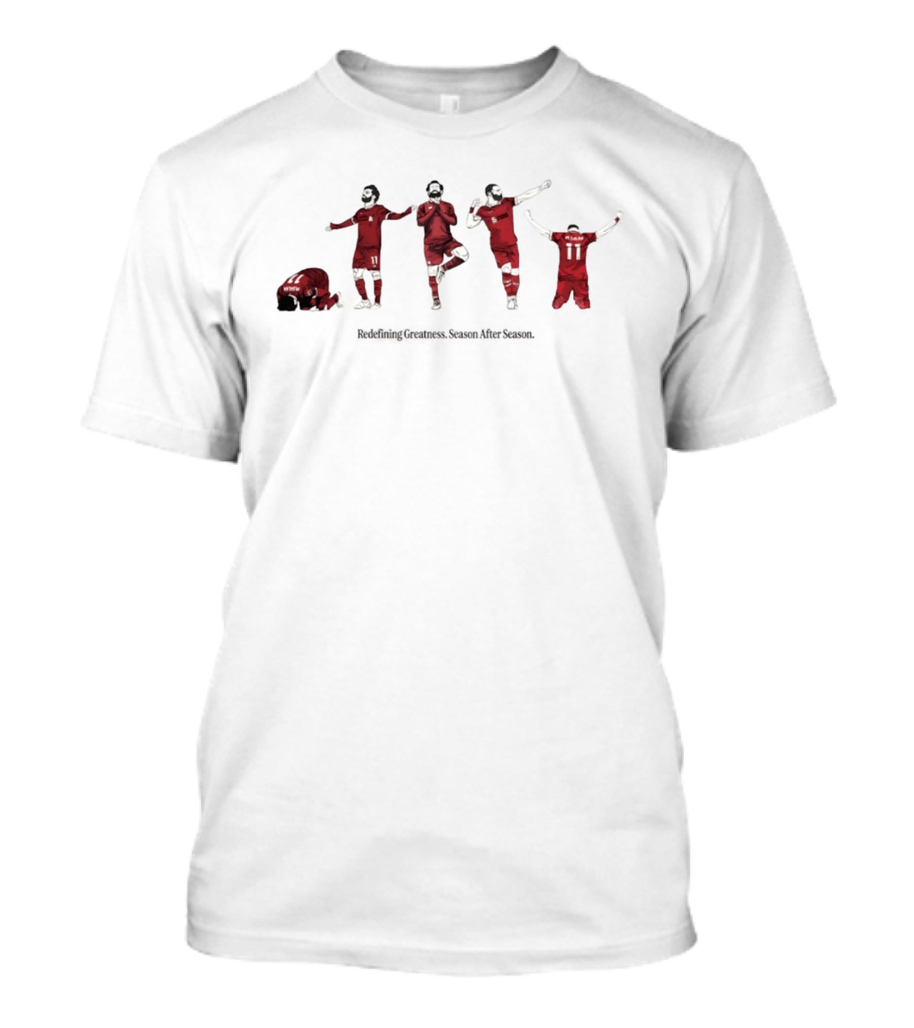 Mohamed Salah Liverpool FC Season After Season Greatness T-Shirt