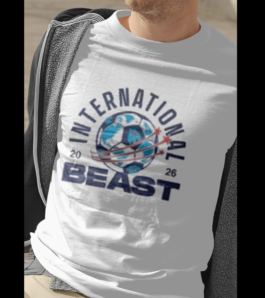International Beast Soccer 2026 Logo Mr Beast T-Shirt