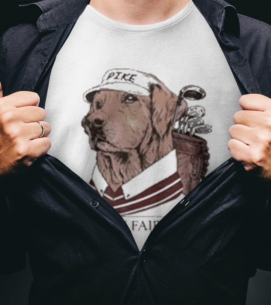 Pike Country Club Golden Fairways Retriever T-Shirt
