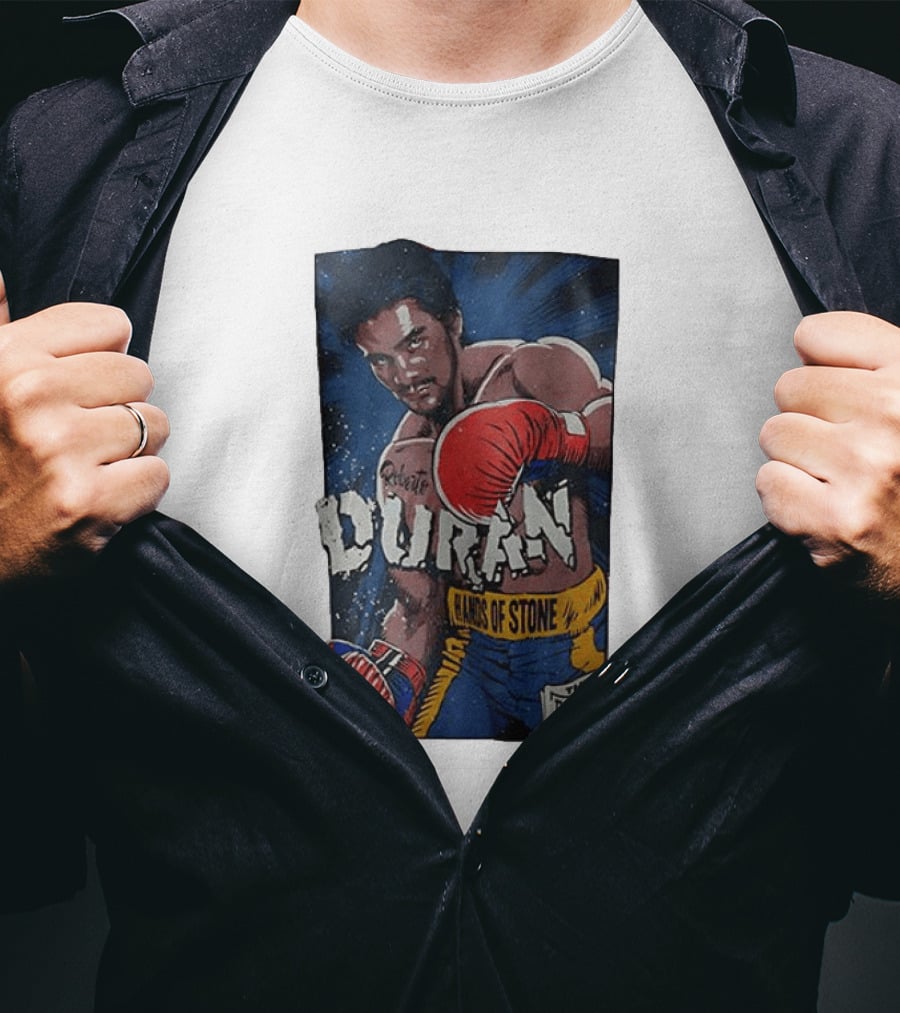Roberto Duran Hands Of Stone The Boxing Legend T-Shirt