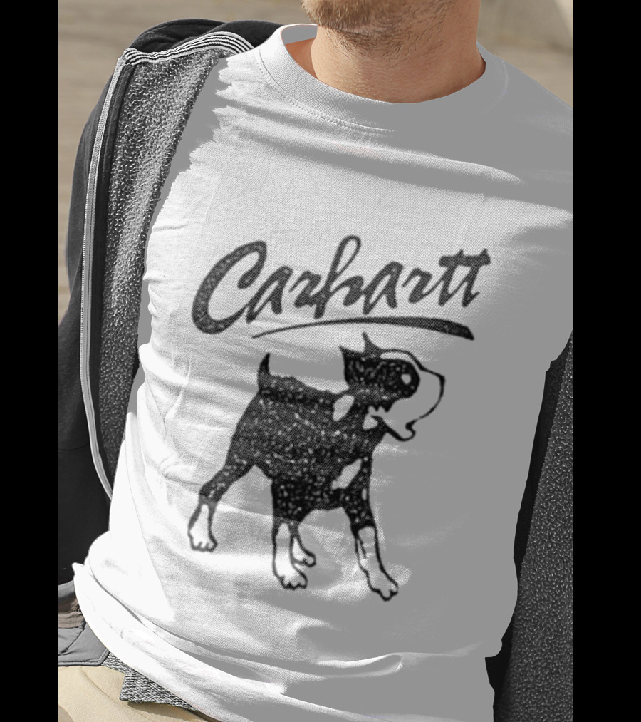 Carhartt Wip Puppy Sketch Skateboarding T-Shirt