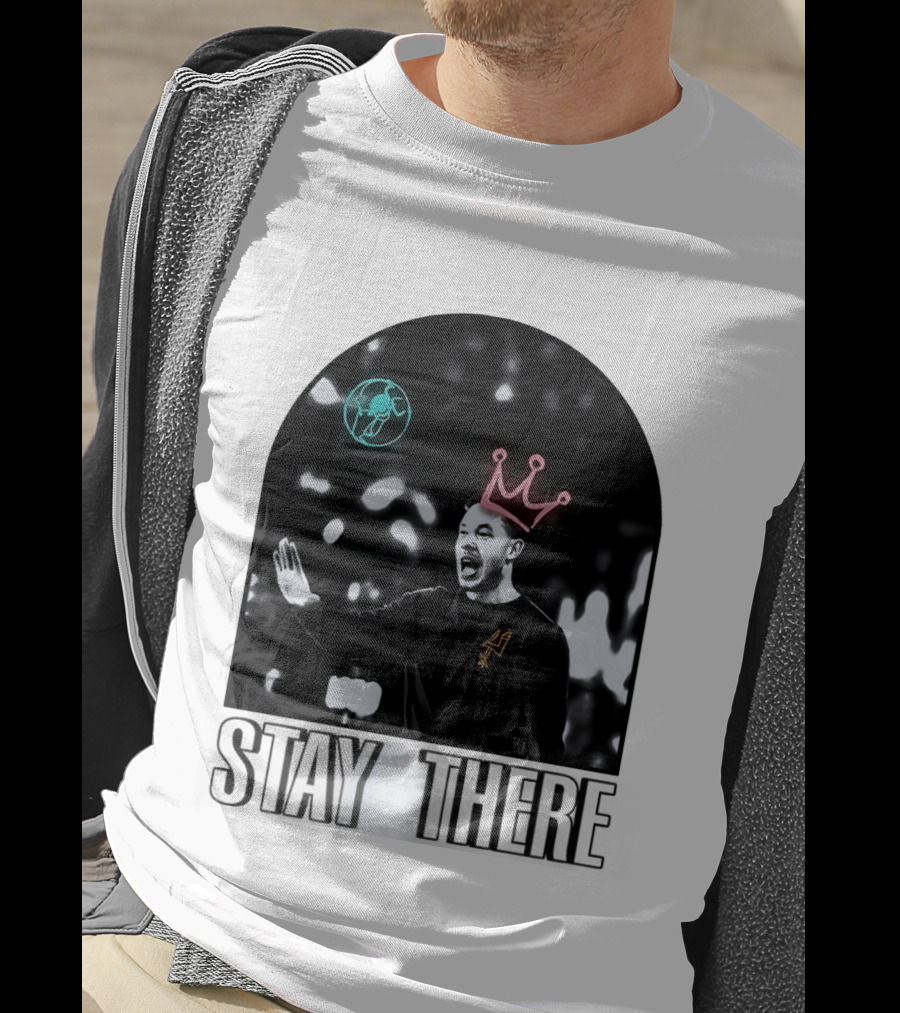 Stay There King Mitch Johnson San Antonio Spurs Coach NBA T-Shirt