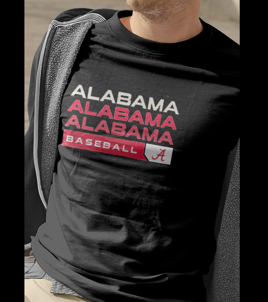 Alabama Crimson Tide College Baseball 2026 Hype Tri Blend T-Shirt