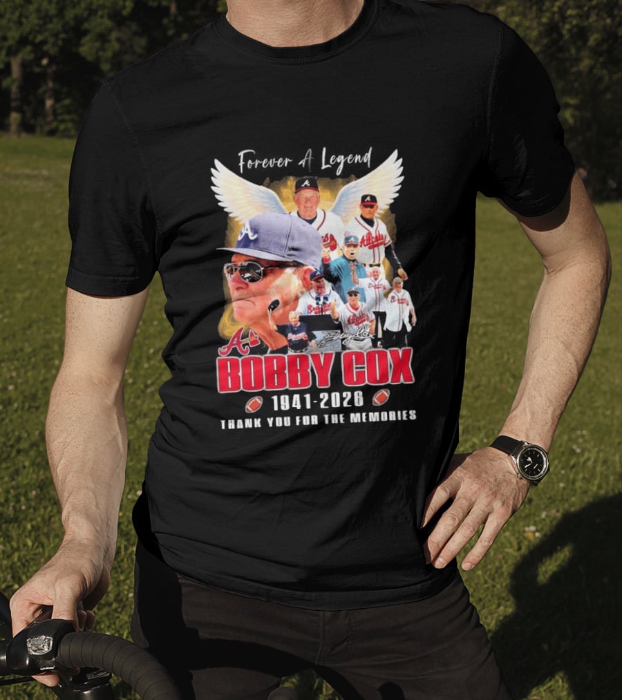 Bobby Cox 1941 2026 Atlanta Baseball Legend Thank You For The Memories T-Shirt