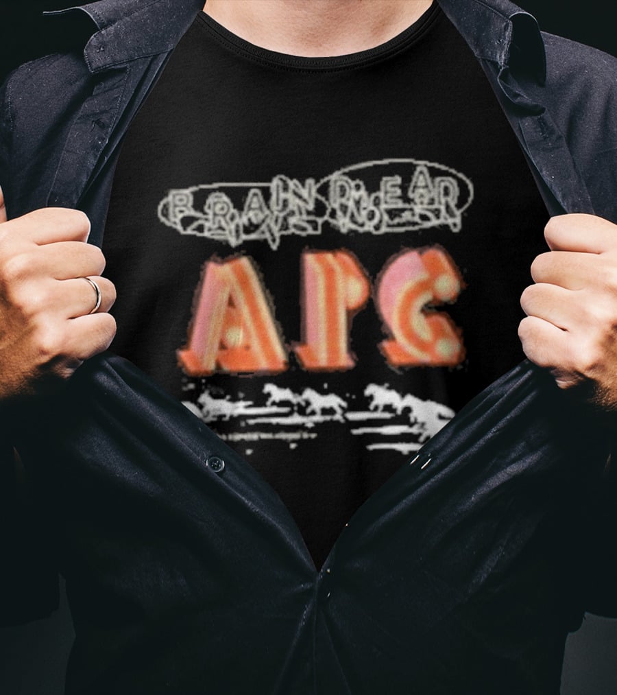 Brain Dead X A.P.C. In A Daze Vintage Glow Collaboration T-Shirt