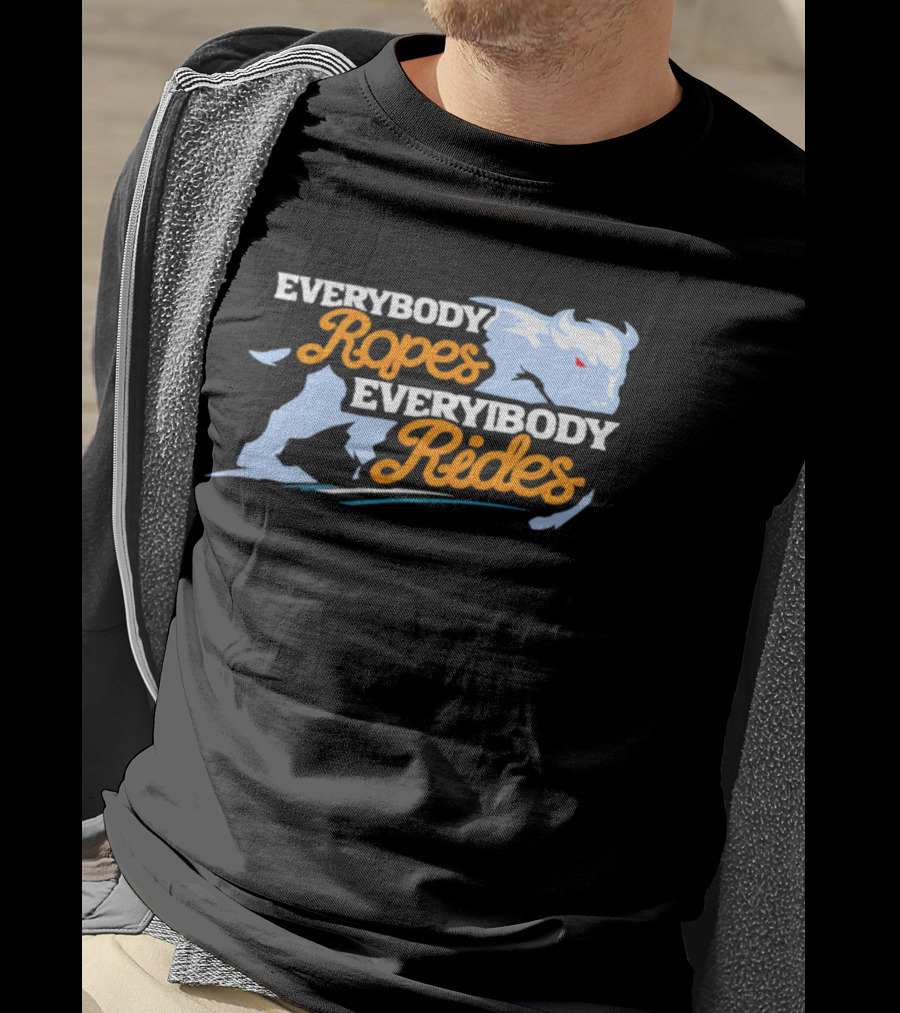 Buffalo Sabres Everybody Ropes Everybody Rides T-Shirt