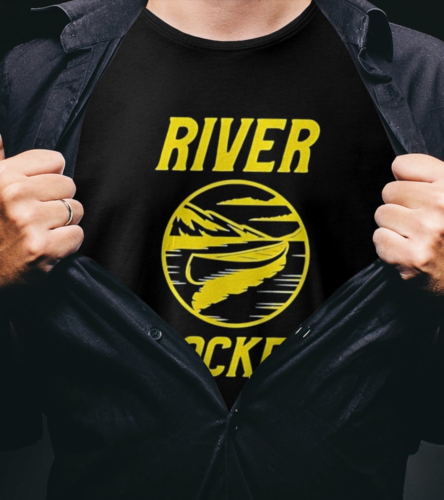 Buffalo Sabres River Hockey Scenic Canoe Adventure T-Shirt