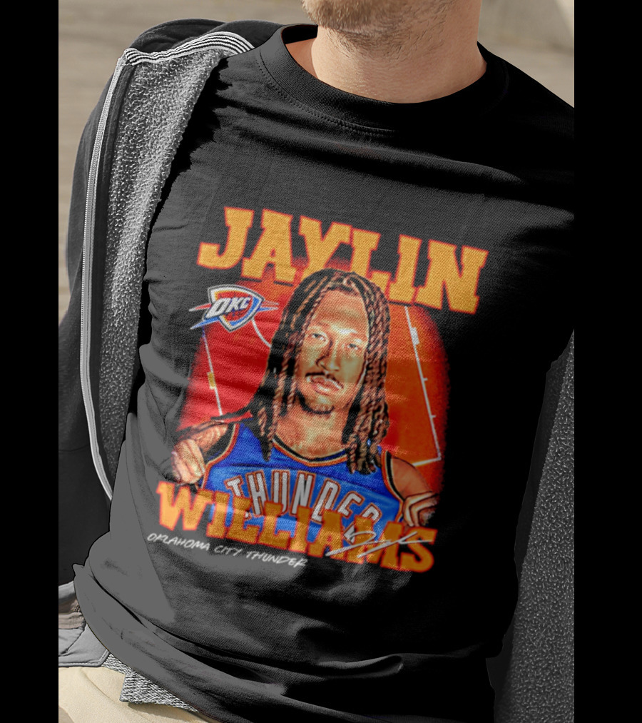 Jaylin Williams Oklahoma City Thunder Basketball T-Shirt