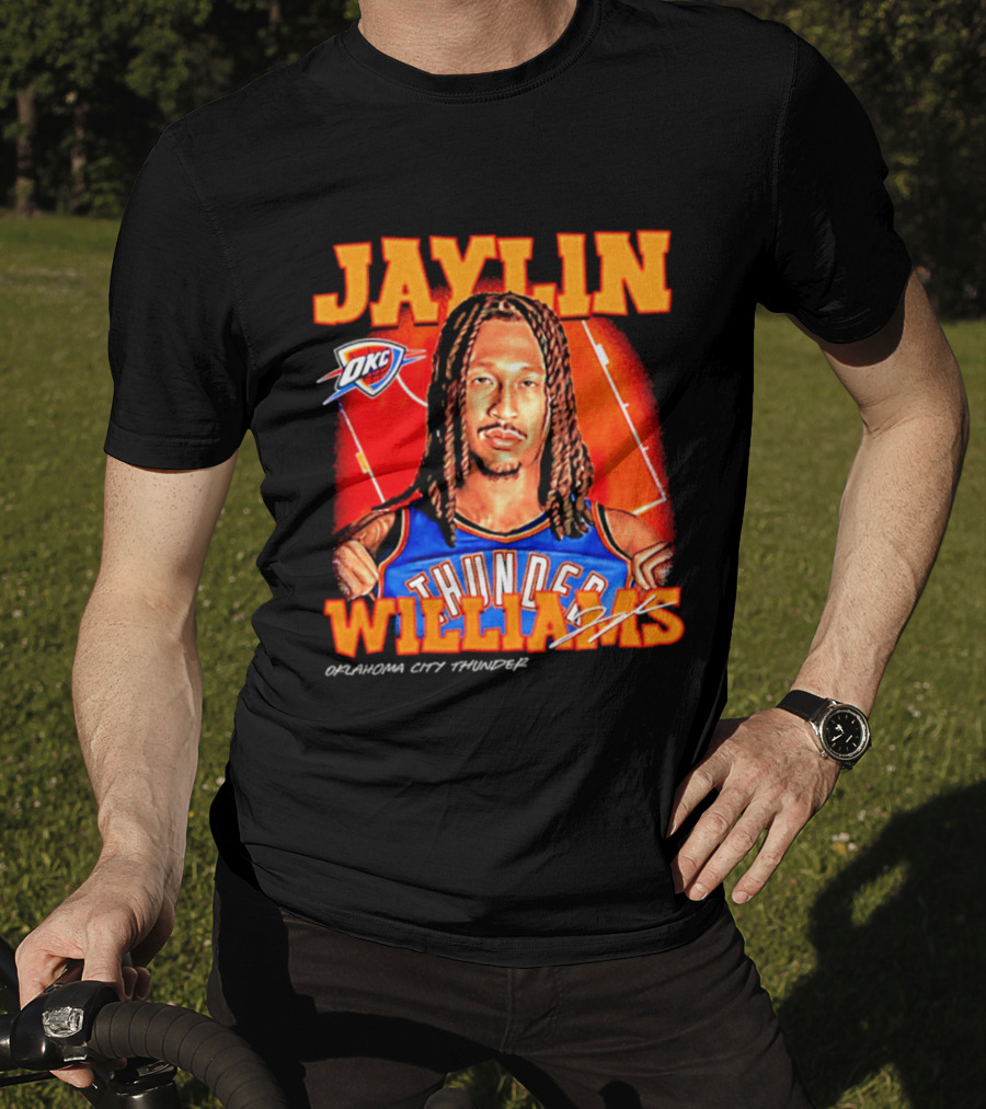 Jaylin Williams Oklahoma City Thunder Basketball T-Shirt
