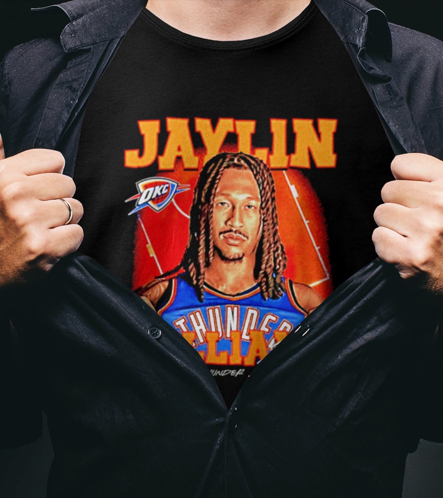 Jaylin Williams Oklahoma City Thunder Basketball T-Shirt