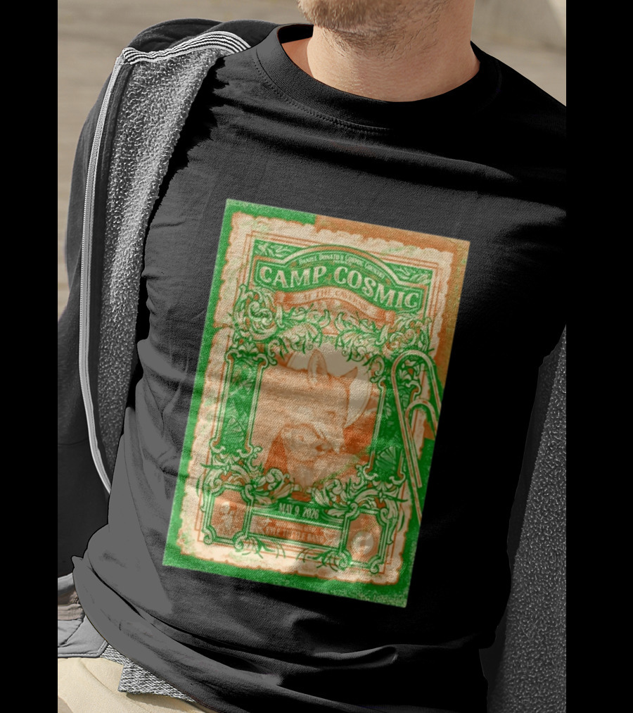 May 9 2026 Daniel Donato's Cosmic Country Camp Cosmic At The Caverns Kyle Tuttle Band Pelham TN Tour T-Shirt