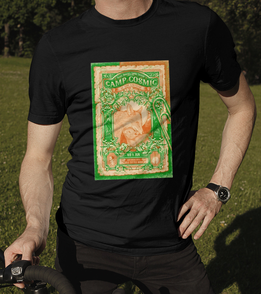 May 9 2026 Daniel Donato's Cosmic Country Camp Cosmic At The Caverns Kyle Tuttle Band Pelham TN Tour T-Shirt