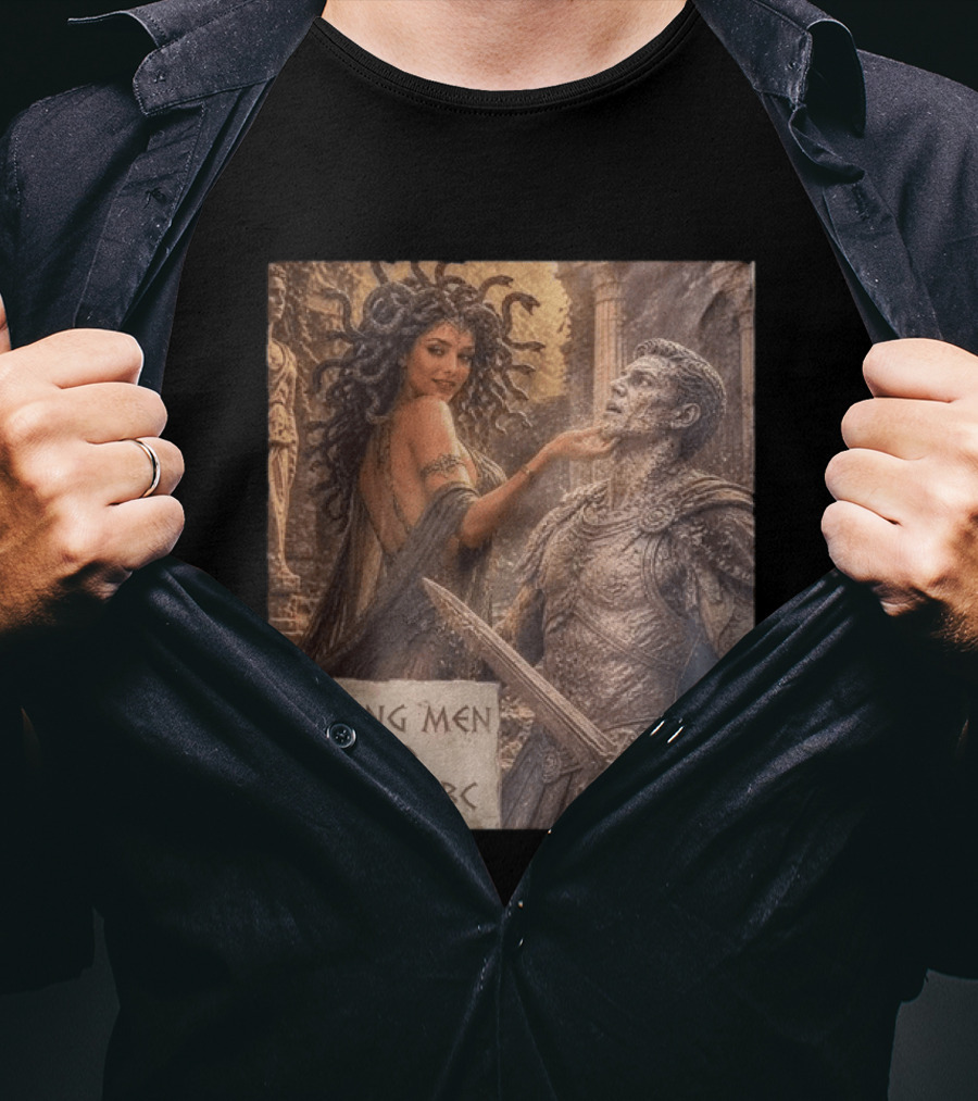 Medusa Making Men Hard Since 700 BC Greek Mythology Humor T-Shirt