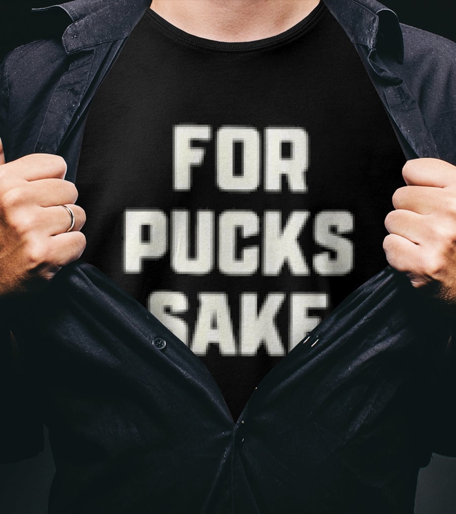 Muskegon Lumberjacks For Pucks Sake NHL Team Spirit T-Shirt
