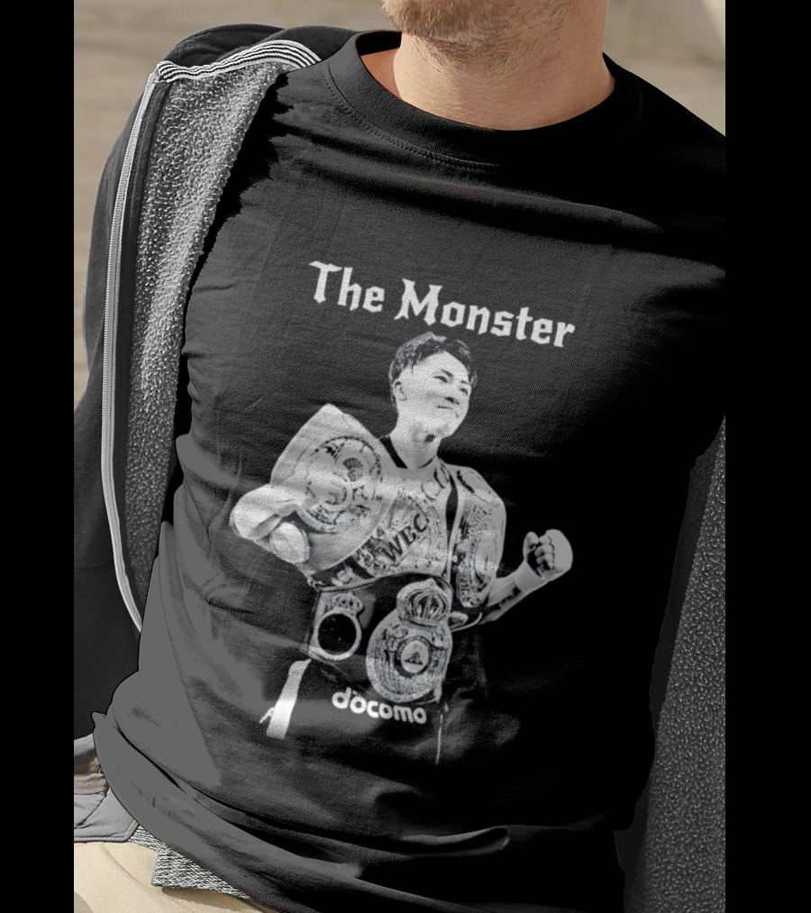 Naoya Inoue The Monster Boxing Champion WBC Belts Docomo T-Shirt