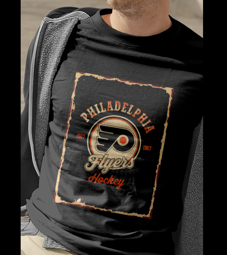 Philadelphia Flyers 1967 Vintage NHL Hockey T-Shirt