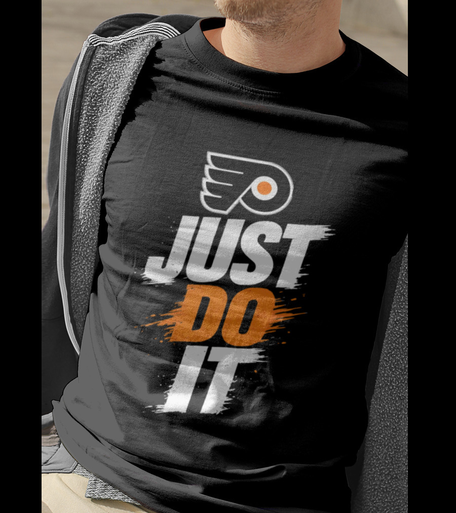 Philadelphia Flyers Just Do It NHL Team Spirit T-Shirt